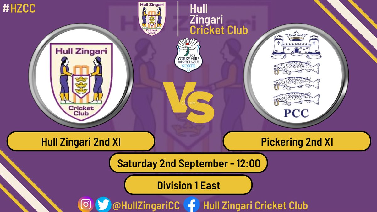 HullZingariCC's tweet image. 🗓️🗓️ Week 20 Fixtures 🗓️🗓️

#hzcc