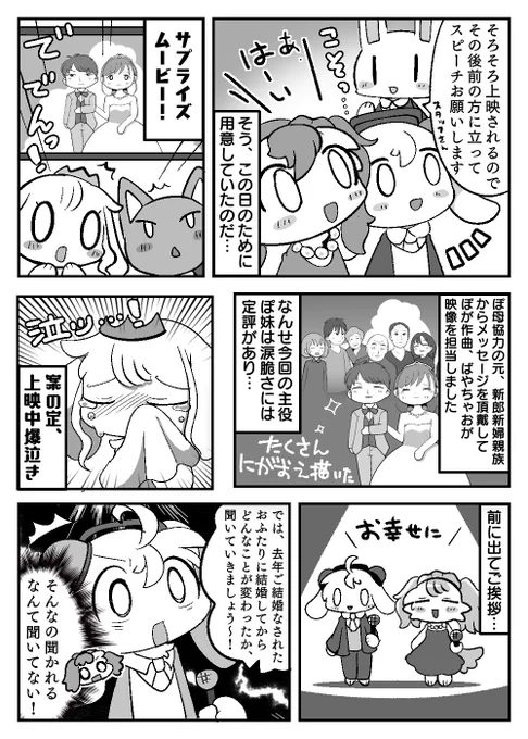 【実録レポ漫画】生まれて初めて結婚式に参列したよ!② 