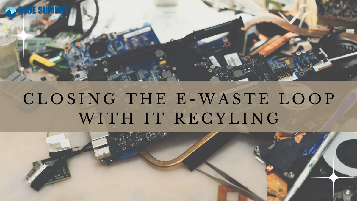 Join Blue Summit as we transform redundant tech into environmental triumphs because, the end of one electronics' lifecycle can very well mean the dawn of another! 🤝

bluesummittech.com/blog/it-recycl…

#ITRecycling #EcoInnovation #Sustainability #bluesummittech