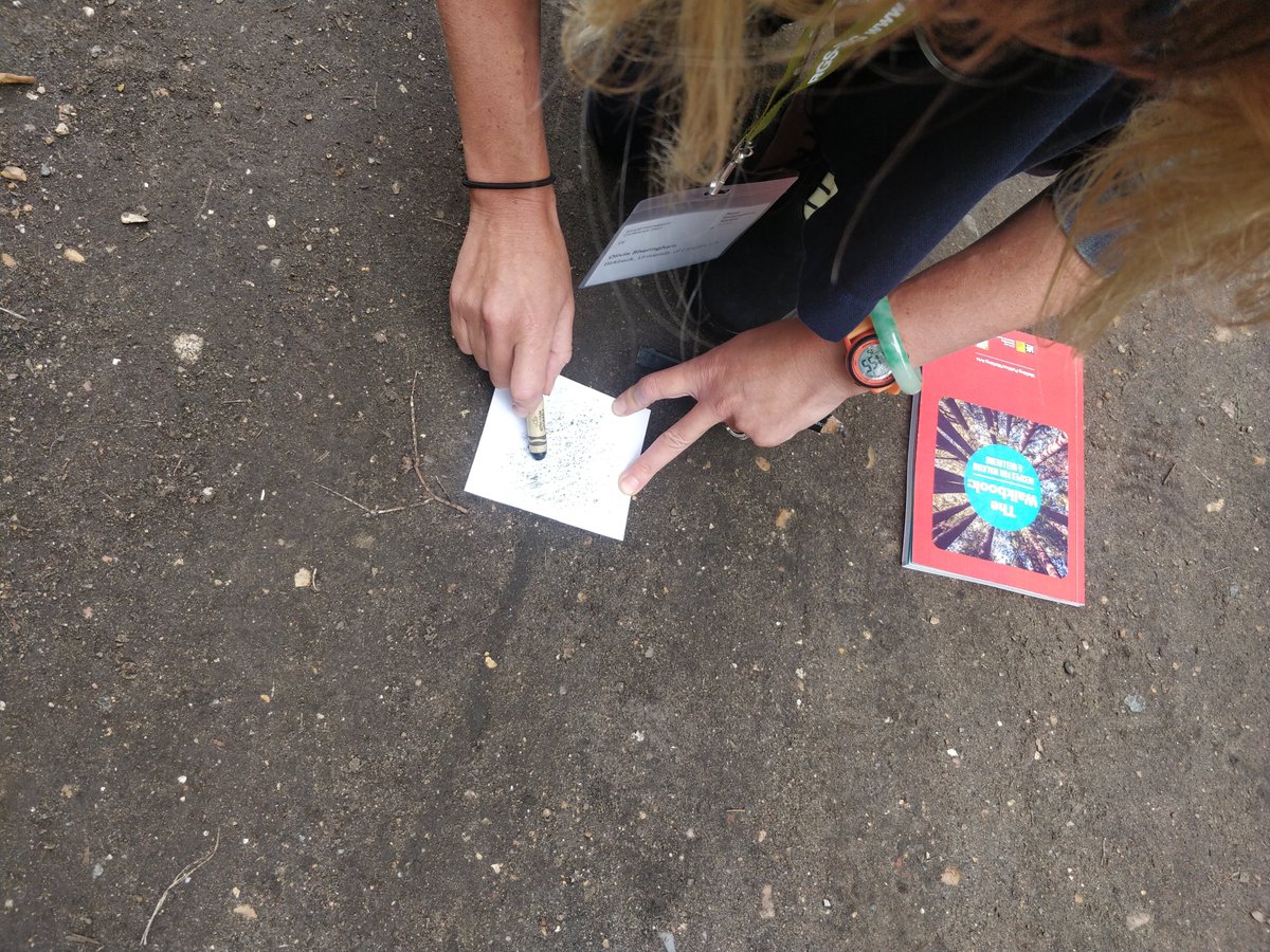 Clare Qualmann (@clarequalmann) on Twitter photo The rain eased just in time for a workshop #RGSIBG23 this morning, using <a href="/Ruth_HBroadbent/">Ruth Broadbent</a>'s 'walking a line' recipe. Lovely exploration of the textures of Hyde Park #walkcreate The rain eased just in time for a workshop #RGSIBG23 this morning, using <a href="/Ruth_HBroadbent/">Ruth Broadbent</a>'s 'walking a line' recipe. Lovely exploration of the textures of Hyde Park #walkcreate