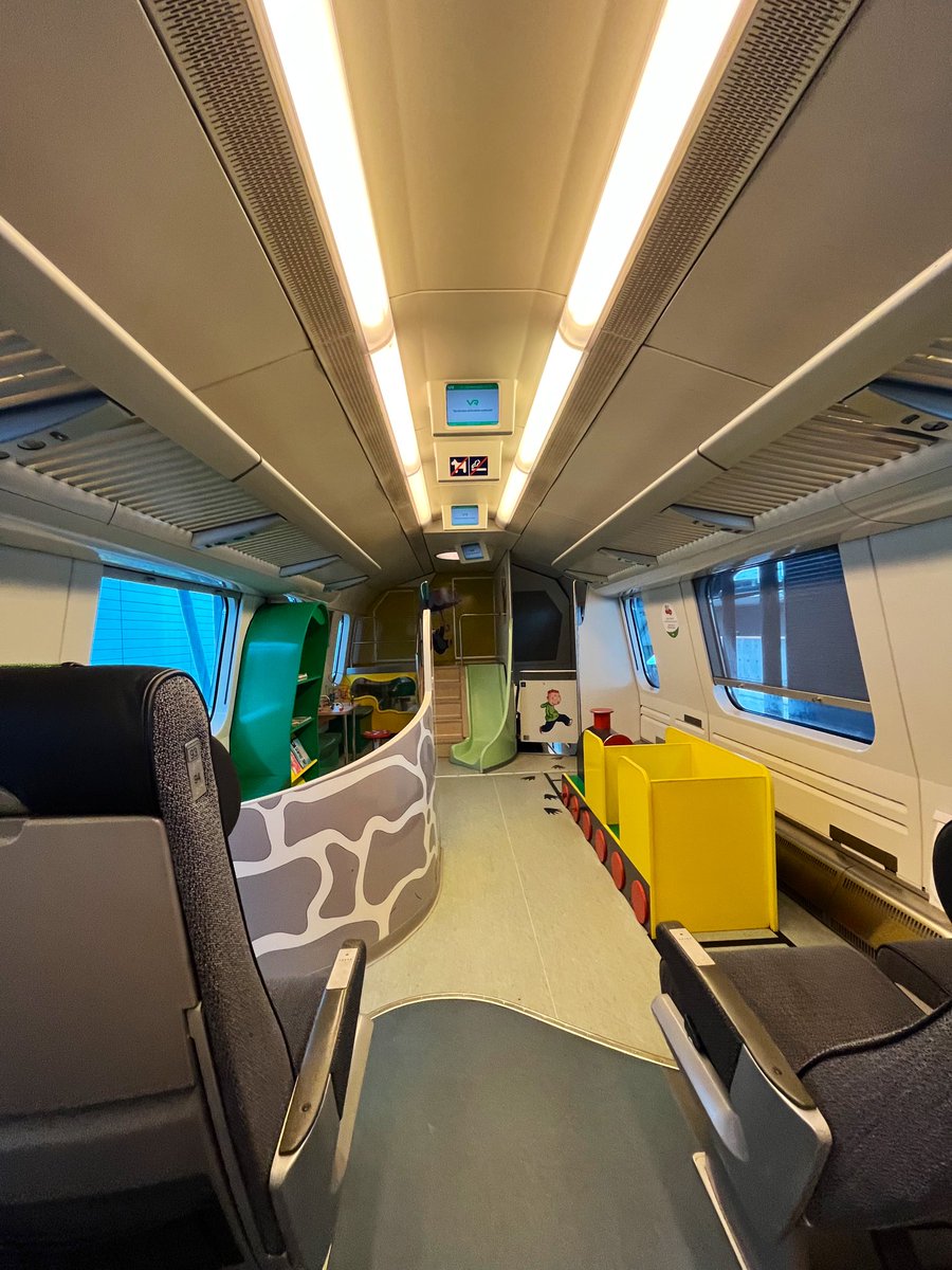 Playgrounds in train carriages 🛝🧮📚🎈Amazing idea! #Turku #Finland <a href="/ecdp2023/">ECDP 2023</a>
