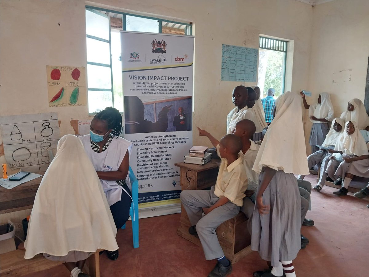 teamksblind's tweet photo. 🌟Unlocking Brighter Horizons🌟
The Society joined @cbmIEH, @KwaleEyeCentre in conducting an eye screening for learners Nganja Primary School in Msambweni, Kwale County as part of the Vision Impact Project.
#VisionImpactProject #EducationForAll https://t.co/rDPLnItspL