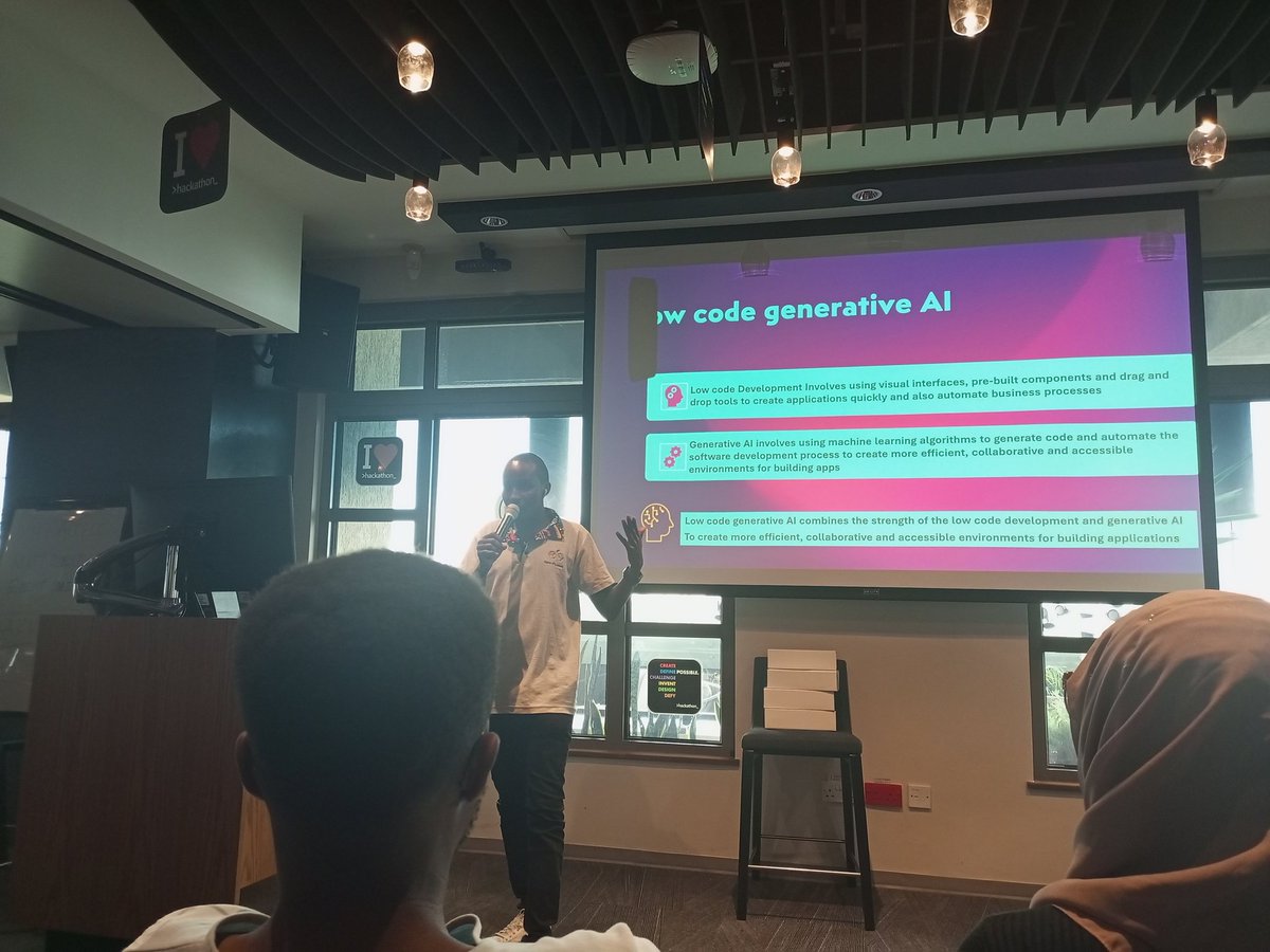 osego_baba's tweet photo. Azure AI Party at Microsoft ADC Nairobi, Intro to power Platform by @Ms_Konya . Ai Builder Demo by @humphrey_MH and Savanna community programs.
@kiche_allan https://t.co/dE6gtKN68r