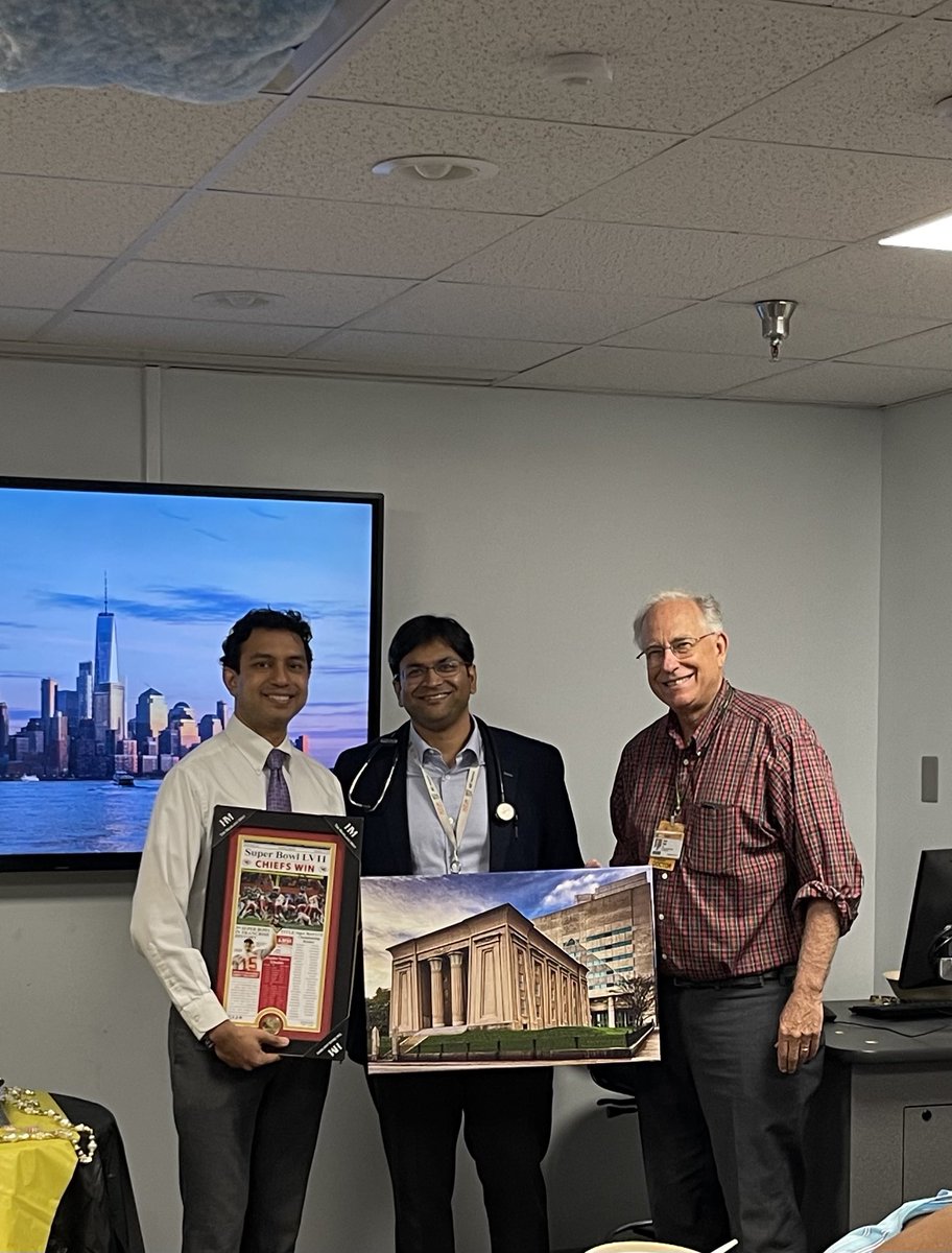 NirajRKothari's tweet photo. Goodbyes are hard. Full of gratitude to all @VCU_Nephrology for five wonderful years. Especially thankful to Dr. V @kidneywars for her guidance during our co-directorship of the Renal Course. 

Excited for the next chapter to begin @ISMMSKidney @DOMSinaiNYC @IcahnMountSinai! https://t.co/oNiPD3uF5C
