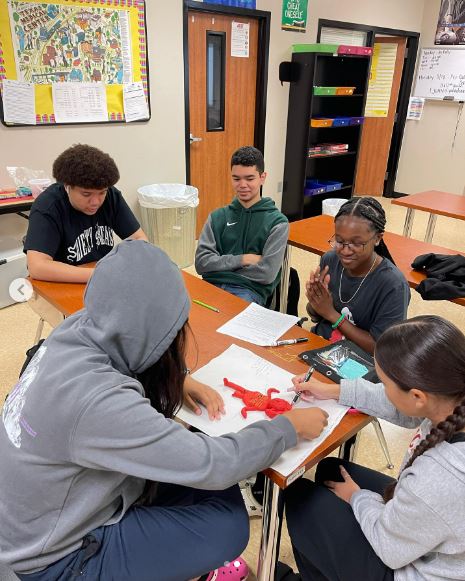 PISDCareerTech's tweet photo. Health Science practicum students from Dobie HS prepped patients for “surgery” and utilized their knowledge of medical terms and directional terms. They practiced transport skills from the OR to the PACU as well! #PISDCTE #CTE #OneTeamOneGoal #ctetx #surgeryday #anatomy https://t.co/2ONhAWOg2P