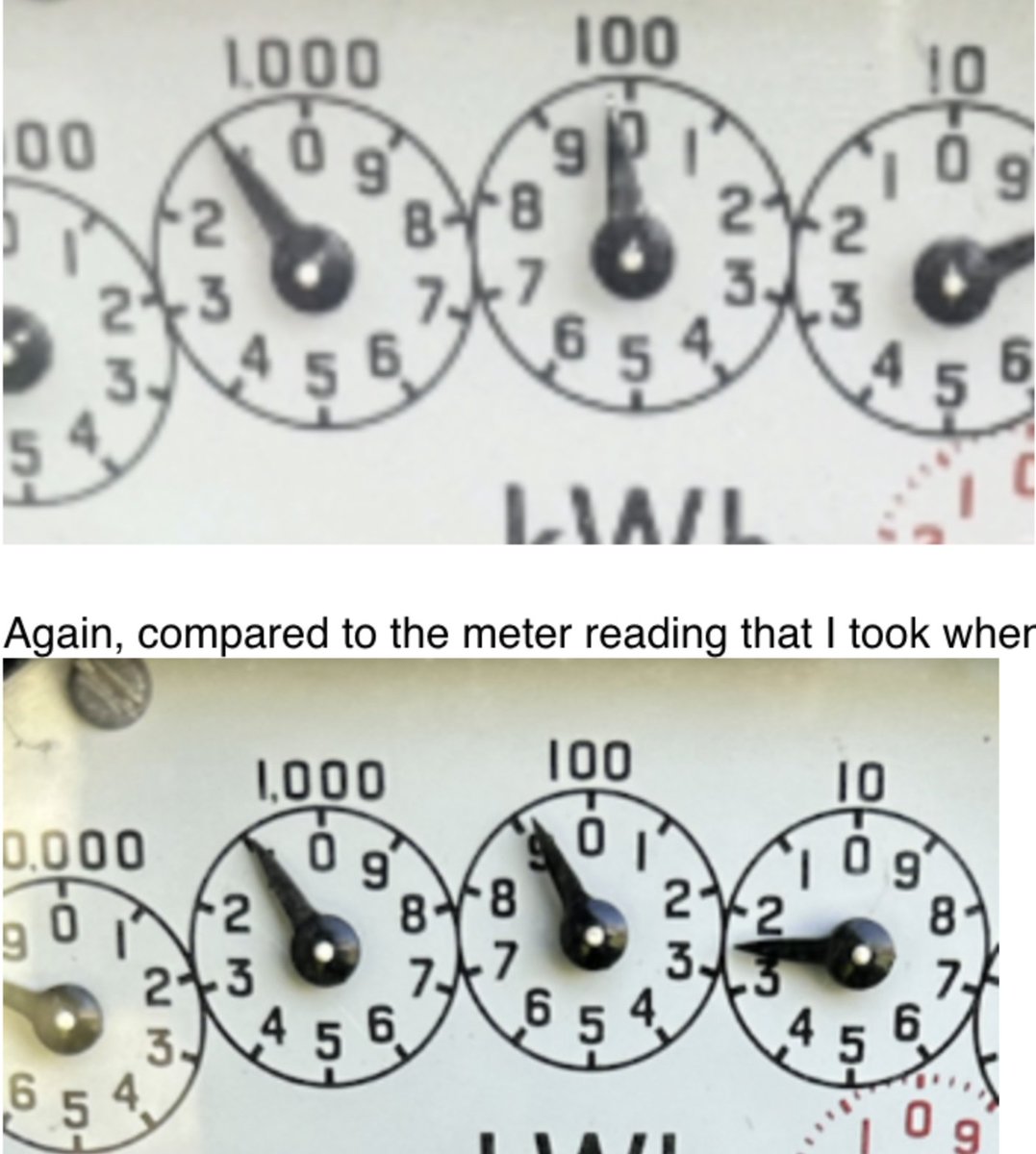 Hi <a href="/OctopusEnergy/">Octopus Energy</a>, apparently I've used over 1000KWh of energy in 16 days. I'm disputing this, but your support are saying the meter photos say otherwise. 

Are you reading the same thing here? Not willing to pay for energy I have not used.