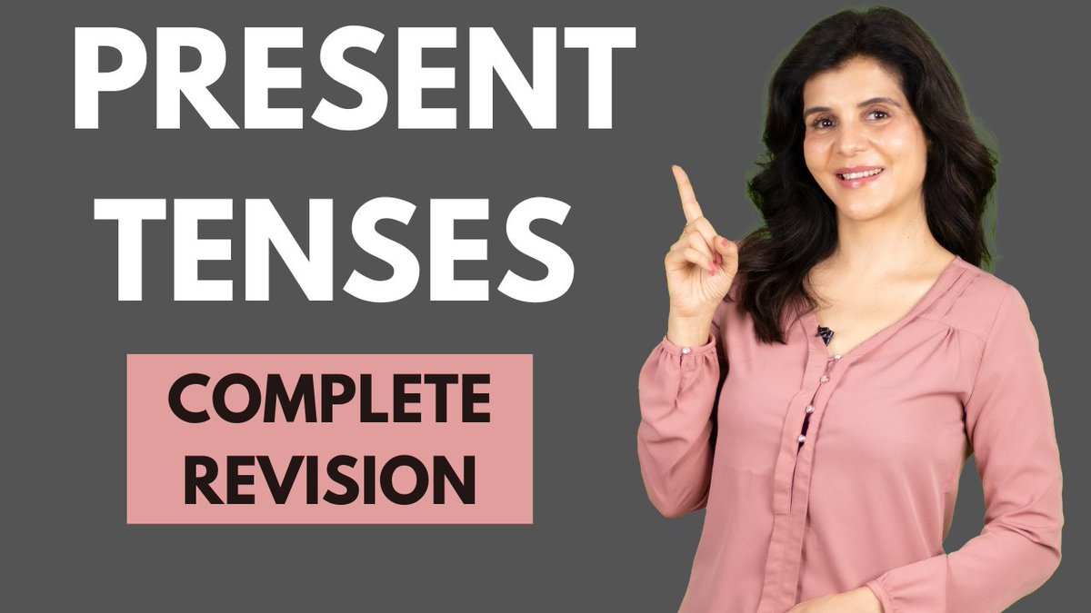 chetchat101's tweet photo. Learn Present Tense: Present Simple, Present Continuous, Present Perfect & Perfect Continuous (In Detail) With Examples!
Video link - https://t.co/Ke05Ele5wA
.
#ChetChat #SimplePresentTense #LearnTenses #PresentTense #Grammar #EnglishGrammar #LearnEnglish https://t.co/FGsjhKVjhd