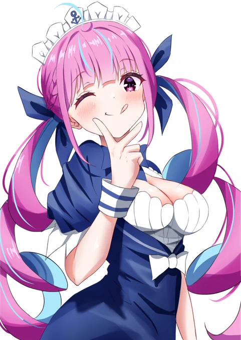 #あくあーと #ホロライブ  ぶぃっ!