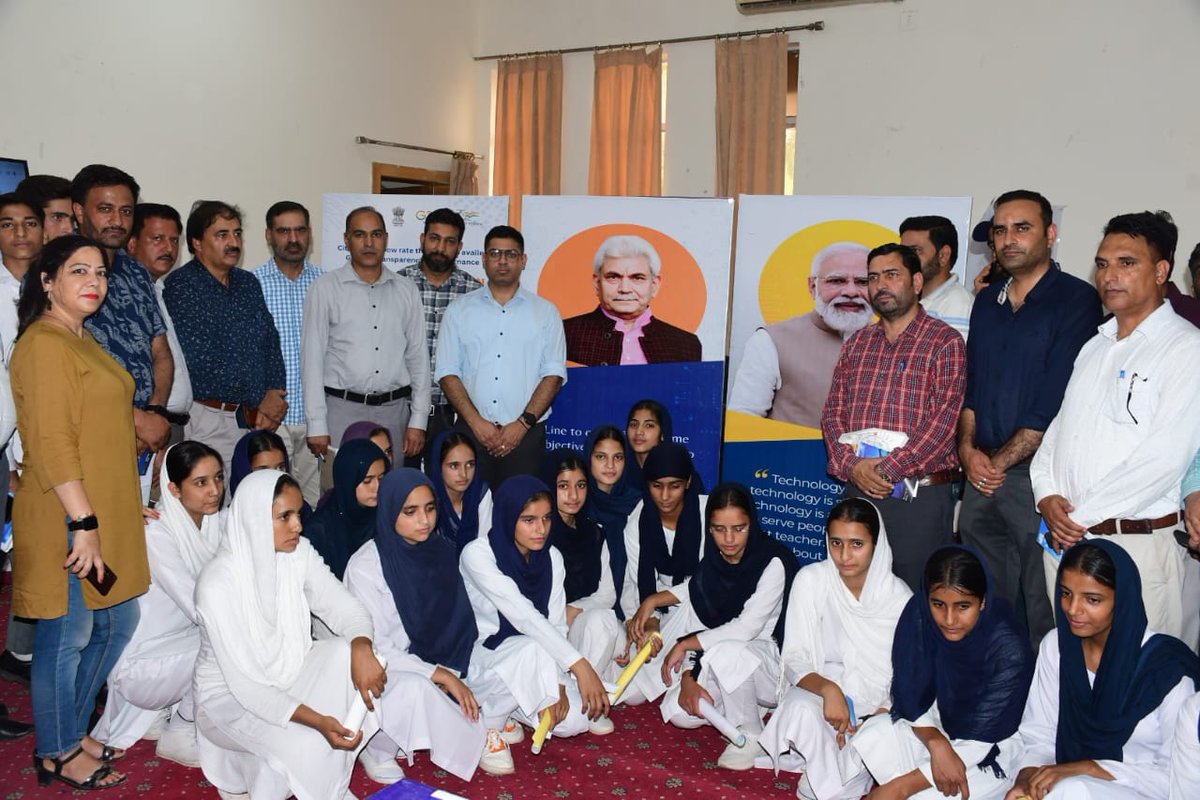 dmrajouri's tweet photo. Exciting times ahead at #DigitalWeek2023 in District Rajouri! ๐ Join us as we celebrate the journey towards complete digitization of services across various locations. Let's embrace the tech wave together! @OfficeOfLGJandK @ddnewsSrinagar @OfficeOfLGJandK https://t.co/TnuZztsqrX