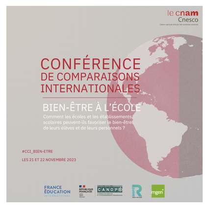 👩‍🎓🧑‍🎓Comment les écoles et les établissements scolaires peuvent-ils favoriser le #bienêtre de leurs élèves et de leurs personnels ? @Cnesco 
▶️organisation des espaces et du temps scolaire
▶️relation école-familles, relation éducative
Etc.
Pour s'inscrire :
cnesco.fr/events/event/c…