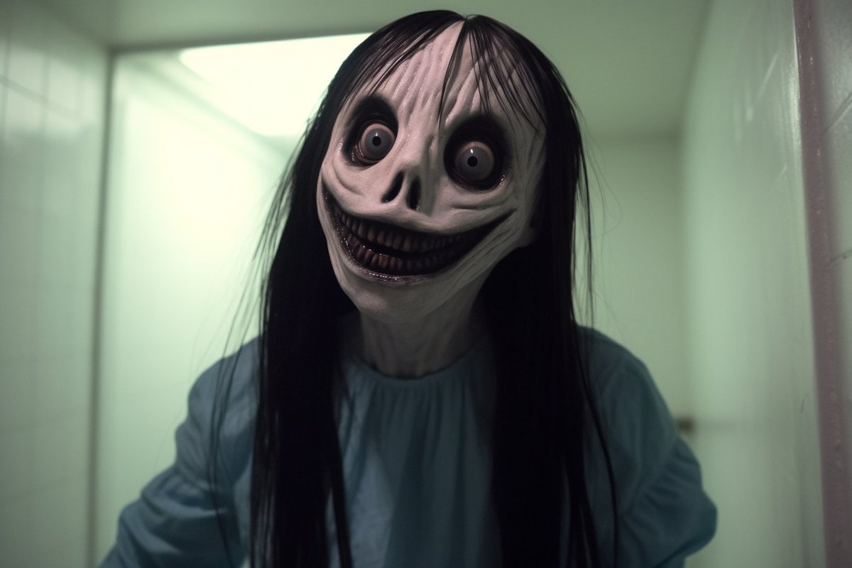 You're in a psychiatric hospital, and everyone looks like this. Your personal belongings are missing, and this woman claims she found them. She wants you to follow her to the 'secret room' where all your stolen items are. What do you do?