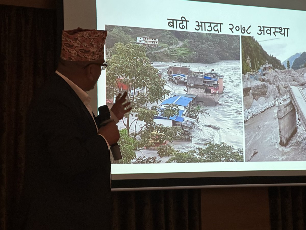 ifsdAU's tweet photo. Fantastic conversations with Nepalese stakeholders on how #LossAndDamage policy discourse can be localised &amp; how Nep can contribute to L&amp;D pillar of @UNFCCC , an event led by PRC Nepal &amp; supported by @ifsdAU , @ICCCAD and @IDRC_CRDI. Very useful ideas on what should happen next. https://t.co/9tnJbu66Vc