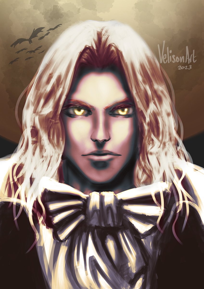 VelisonArt's tweet photo. Alucard Portrait!!
#castlevania #alucard #konami https://t.co/BwZSWM87uq