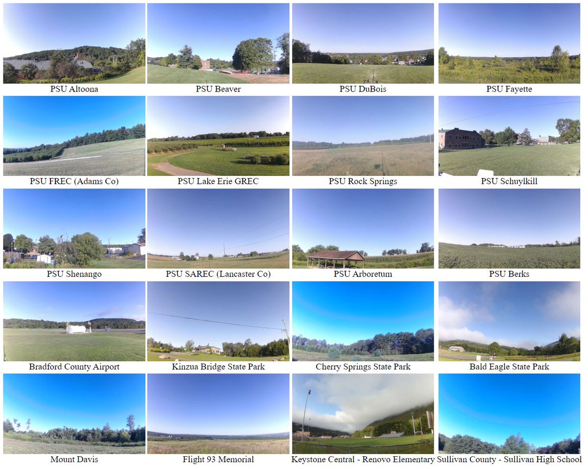 👋Hey #PAWX....

🙋‍♂️Yes, I'll have more of this please, all weekend long.

Courtesy of PEMN cameras from <a href="/psumeteo/">PSU Meteorology and Atmospheric Science</a>