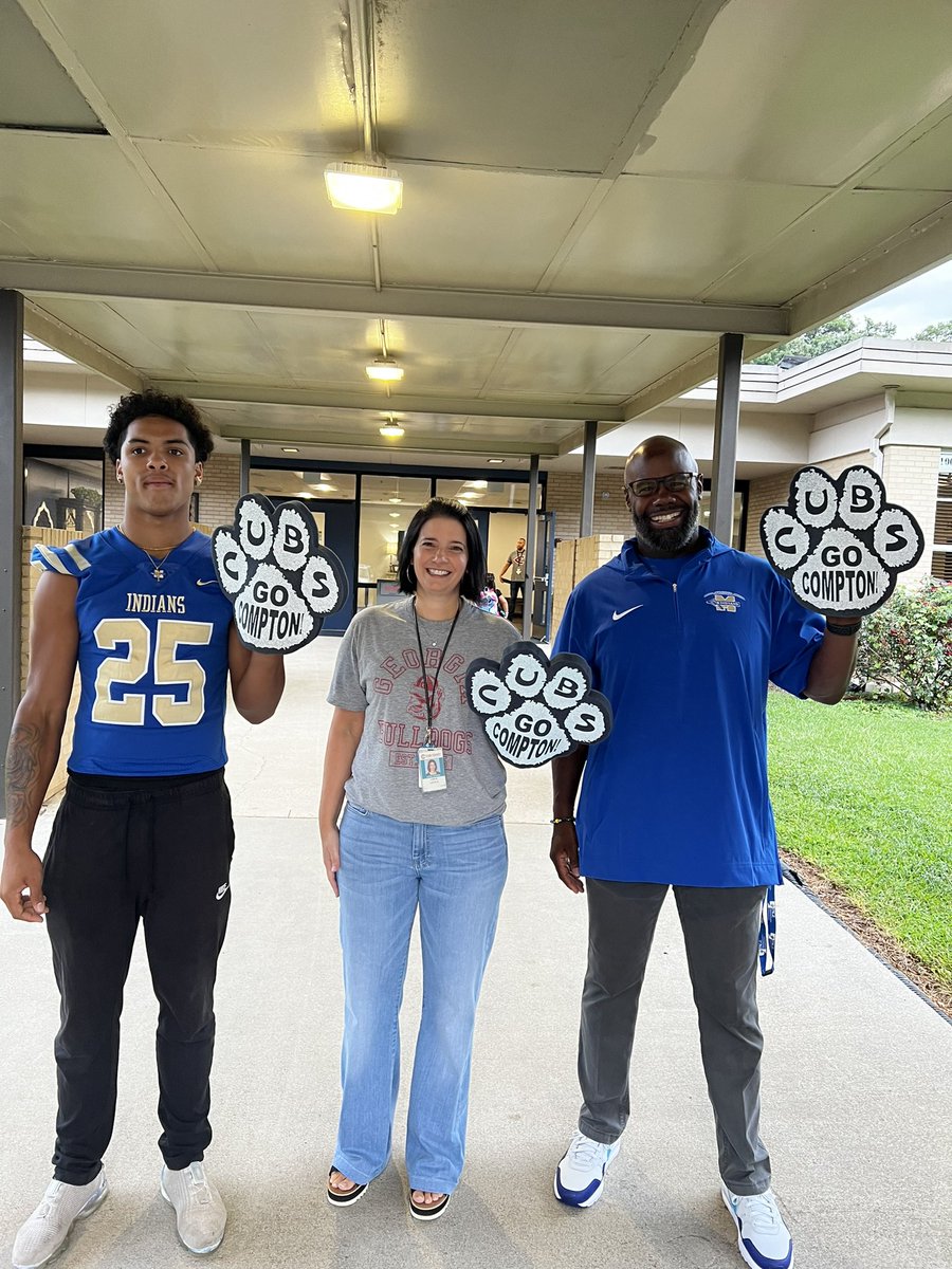 Compton Elementary (@comptoncubs) on Twitter photo Great way to start our Friday! 💙💛Thank you Coach Hadley for coming out to help welcome our students! <a href="/CobbSchools/">Cobb County Schools</a> <a href="/PrincipalLair/">Beth Lair</a> <a href="/ACLittle23/">Amber Little</a> <a href="/MRSWALCOTT1/">Helen Walcott</a> <a href="/McEachernHigh/">McEachern High School</a> Great way to start our Friday! 💙💛Thank you Coach Hadley for coming out to help welcome our students! <a href="/CobbSchools/">Cobb County Schools</a> <a href="/PrincipalLair/">Beth Lair</a> <a href="/ACLittle23/">Amber Little</a> <a href="/MRSWALCOTT1/">Helen Walcott</a> <a href="/McEachernHigh/">McEachern High School</a>