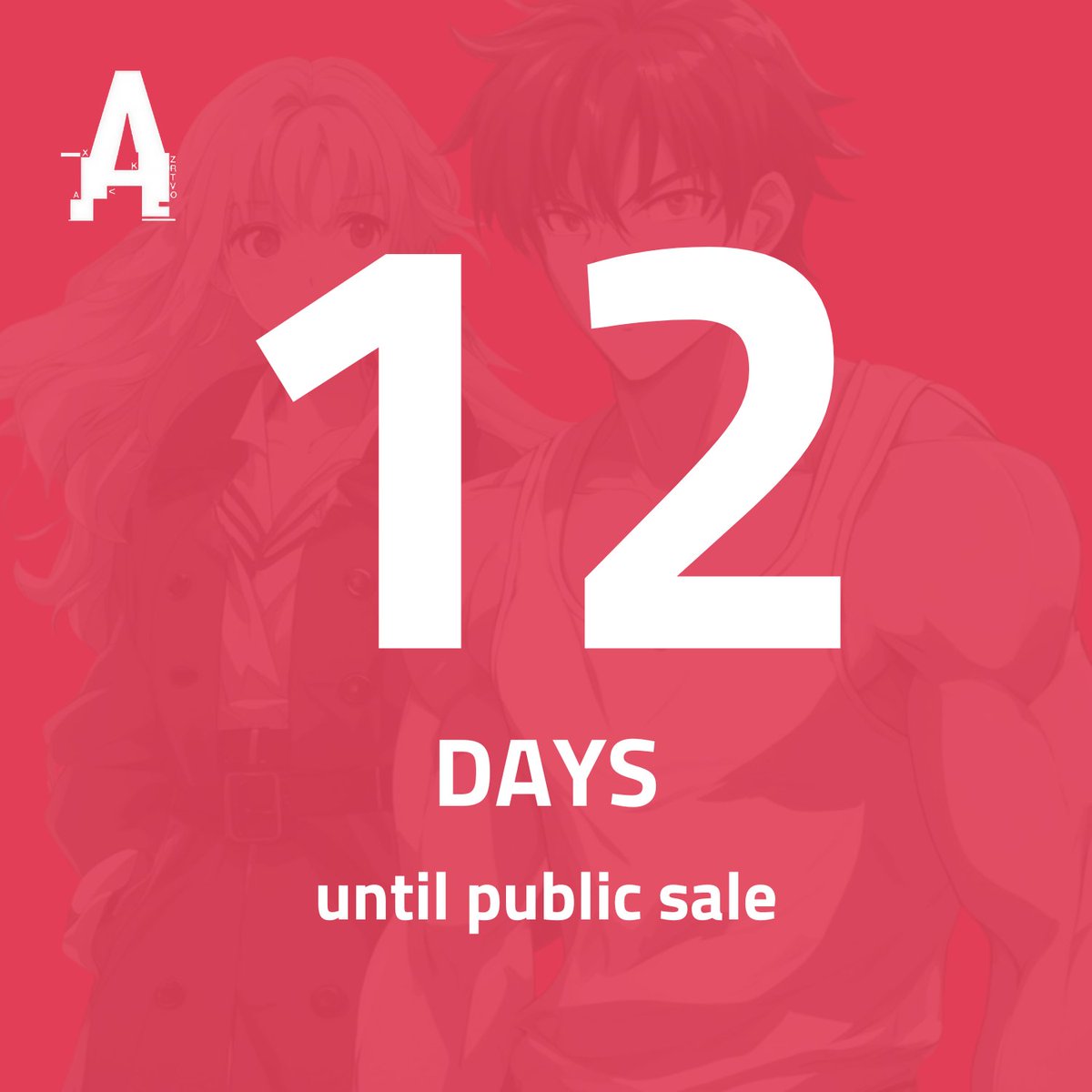 real_azurek's tweet photo. Azurek Public Sale is coming in 12 days! 🔥 

⏰On 13th September 17.00 UTC we will hold our public sale. 

#azurek #UpcomingReleases #Giveaway #ethereum #cryptocurrencies #publicsale #CRYPTONEWS #anime https://t.co/dcXK0hj1eF