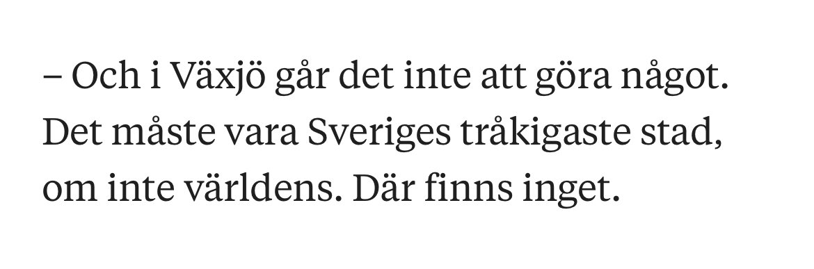 _Erik_Karlsson's tweet photo. Filantropen och mångmiljonären Kjell Johansson från Växjö – om Växjö. 😅

Startar istället teater i Gävle. 

https://t.co/qI4TVOondn https://t.co/0K9jztPZc7