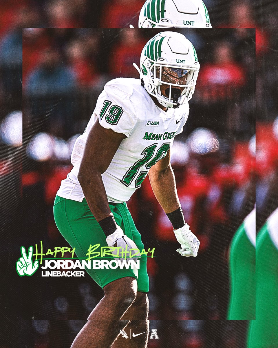 HBD @Jordan_Brown20 🎉 

#GMG | #TakeFlightUNT