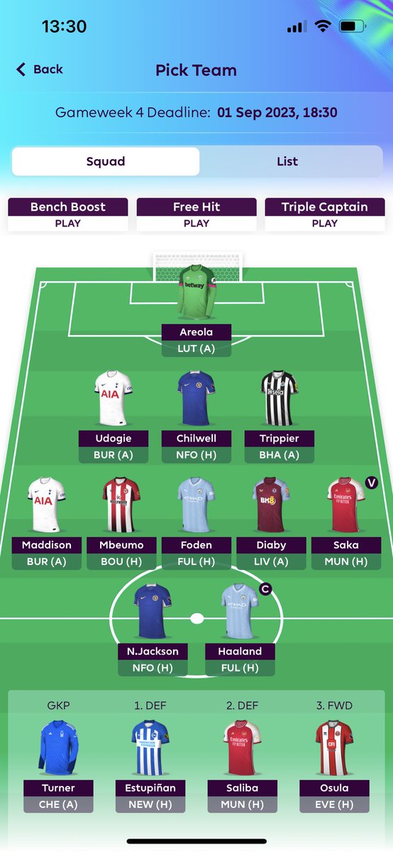 FPLFPL14's tweet photo. @DavidMunday815 @FFScout @FPLFamily Awk go on 👍 https://t.co/8hPsrvzapb