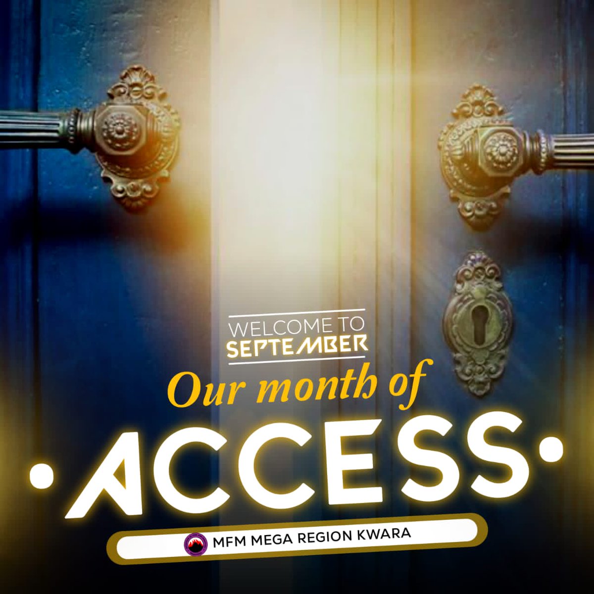 OladejoPastor's tweet photo. MFM KWARA MEGA REGIONAL HEADQUARTERS
Welcomes you to the month of ✨SEPTEMBER✨

Our Month of ACCESS

The month where we experience divine approval,
divine connection, Graceful lifting, and supernatural upliftment.

Excellent Morning,
You do Deserve the Best.

Happy New Month🎉🎉 https://t.co/c1wXdTqRnP
