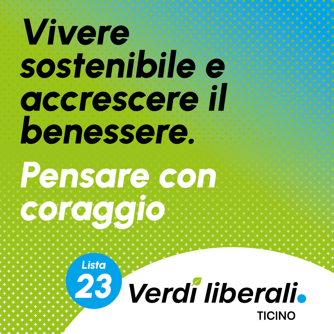 Vivere sostenibile e accrescere il benessere, vogliamo diventare leader mondiali nella protezione del clima e nelle tecnologie pulite. 🇨🇭
#clima #federali2023 #verdiliberali #energia #sostenibile #politica