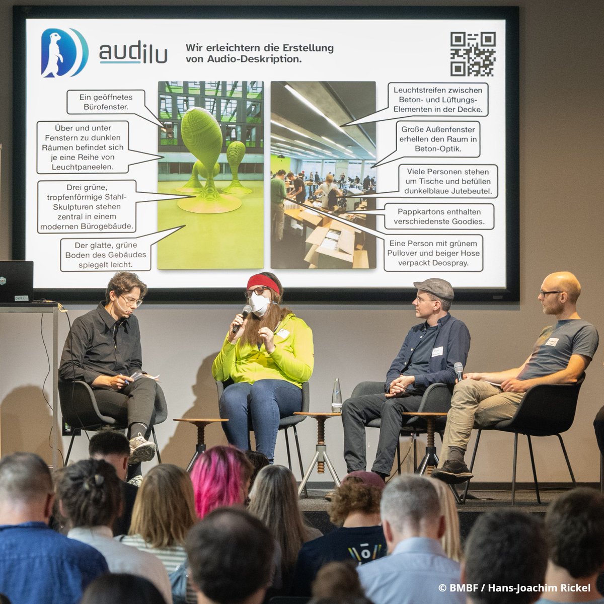 bmftr_bund's tweet photo. So geht Innovation! Auch #OpenSource-Software bringt die Gesellschaft voran. Beim #DemoDay des @prototypefund, gefördert vom BMBF, stellten sich 23 Projekte vor, z.B. eine Gendatenbank, ein Formulargenerator und barrierefreie Lern- und Kollaborationssysteme.
#SoftwareSprint https://t.co/MMo2om1QT0