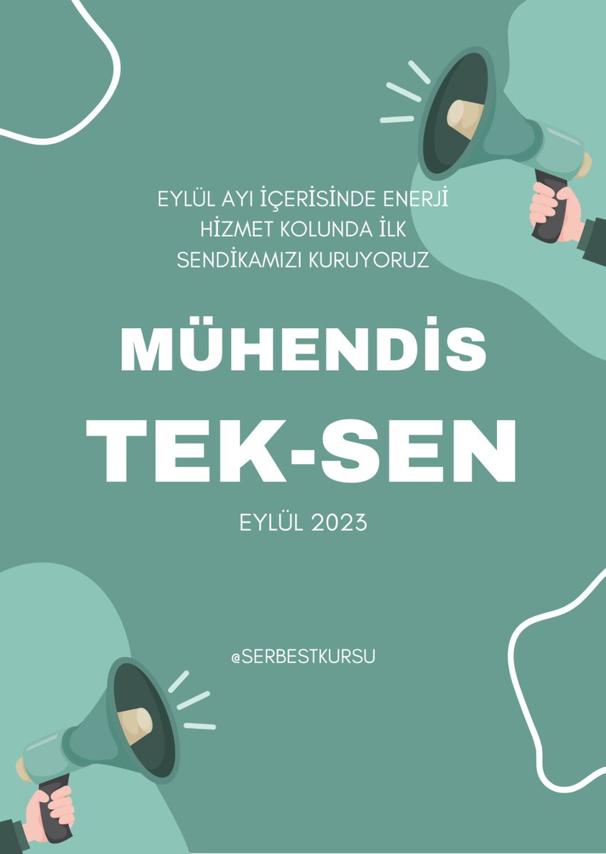okuraltan's tweet photo. @kaMUhendisleri Birlikten kuvvet doğar değerli meslektaşlarım. Farklı hizmet kollarındaki tüm meslektaşlarımızı da ilgili meslek kollarında kurulacak sendikalarımıza bekliyoruz. Hayırlı uğurlu olsun.  Mühendisler olarak artık inisiyatif alma zamanı geldi. 

 #MühendisTekSen

@serbestkursu https://t.co/T2qfC4Bcq1