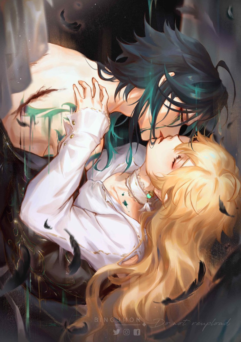 bingumon's tweet photo. #XiaoAether #魈空
"My blood, sweat and tears
My last dance
Take it all away." https://t.co/PsgXpL5HWn
