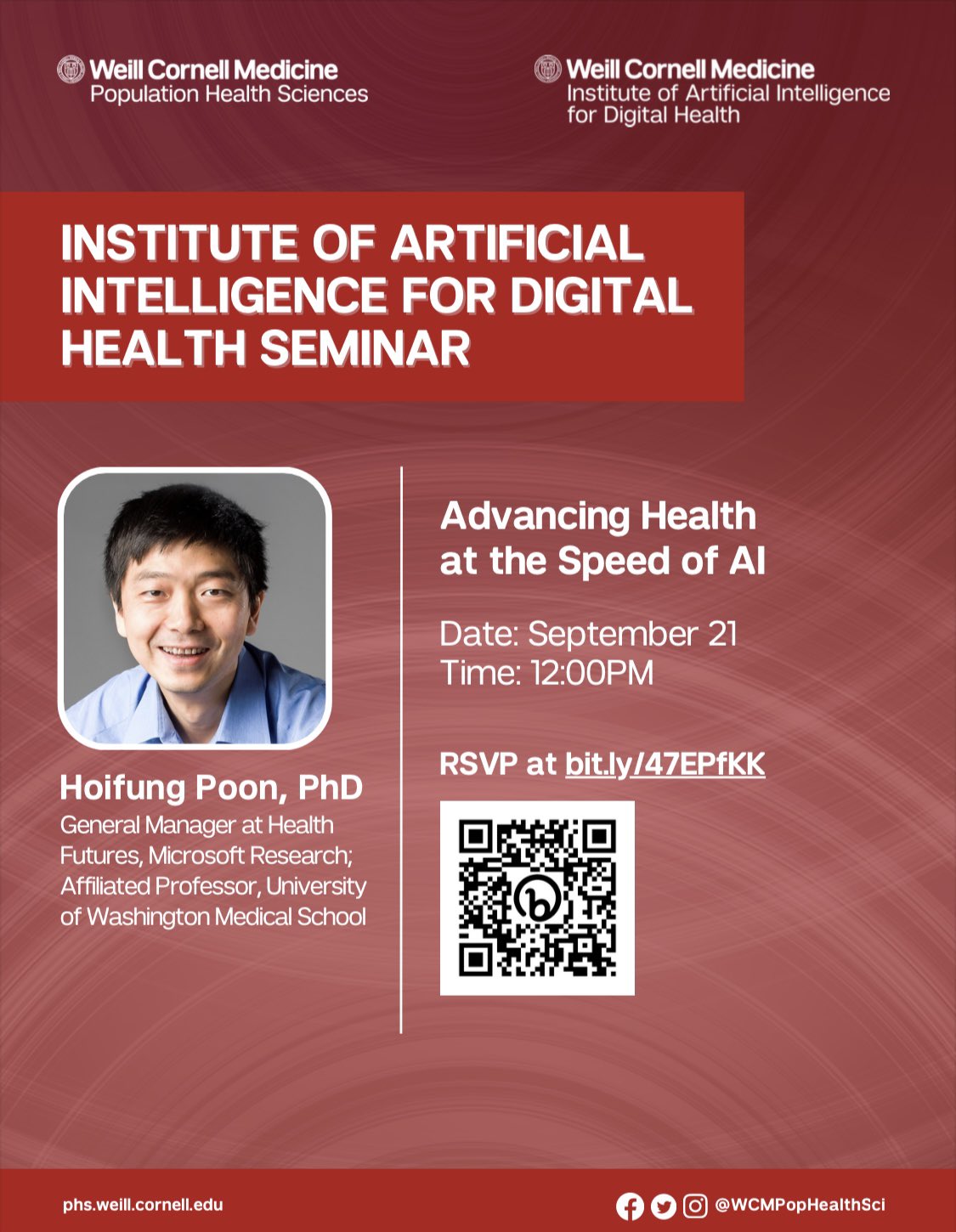 WCM Institute of AI for Digital Health (@WCM_AIDH) / X