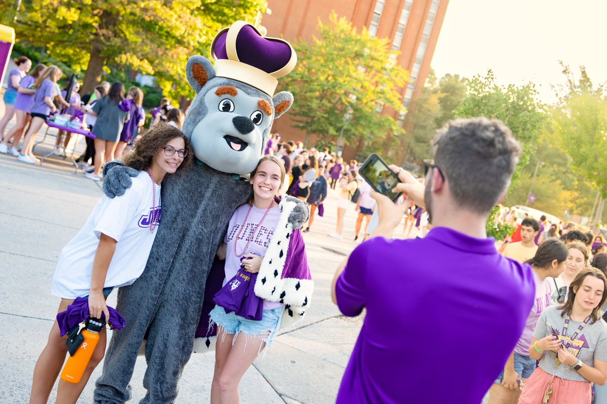 JMU (@jmu) on Twitter photo Wake up, Dukes! It's time to show your colors proud and true for #CollegeColorsDay!
Show off your JMU gear in the comments to be entered to win a JMU prize pack.
Photos taken during <a href="/JMUAlumni/">JMU Alumni Assoc.</a>'s Dukes From Day One event. Wake up, Dukes! It's time to show your colors proud and true for #CollegeColorsDay!
Show off your JMU gear in the comments to be entered to win a JMU prize pack.
Photos taken during <a href="/JMUAlumni/">JMU Alumni Assoc.</a>'s Dukes From Day One event.