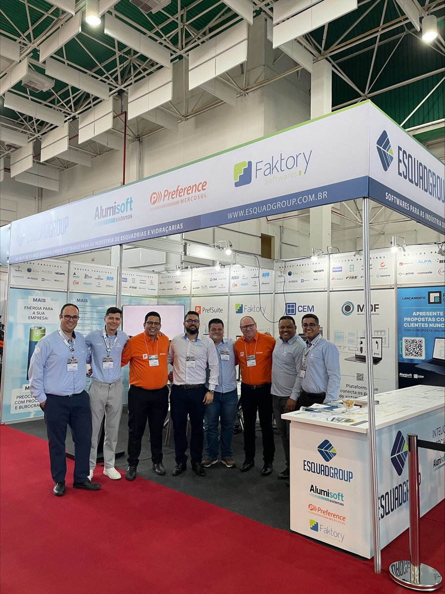 Esquadgroup's tweet photo. A @saievetro começou ontem e estamos presentes para você conhecer melhor nossos produtos e conferir as novidades. 😍

#esquadrias #EsquadriasdeAluminio #esquadria #esquadriadealuminio #EsquadriasEmAluminio #esquadgroup #esquadgroupsoftware #Saievetro #Saievetro2023 https://t.co/TFch4oG5Tw