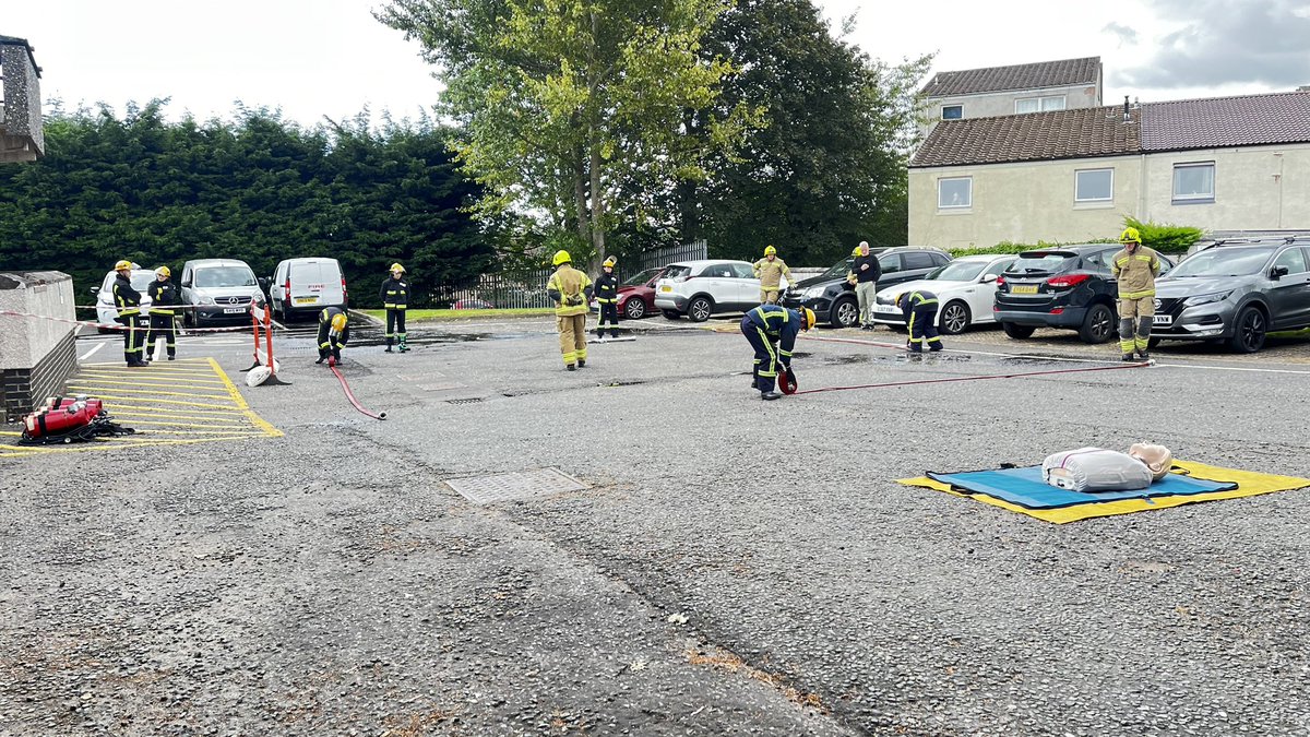 Today we got to watch our Fire Skills boys perform their pass out ceremony. The boys were amazing and we are so proud of their effort and behaviour this week. You have been such a great representation for Castlebrae. <a href="/CastlebraeCCC/">Castlebrae</a>