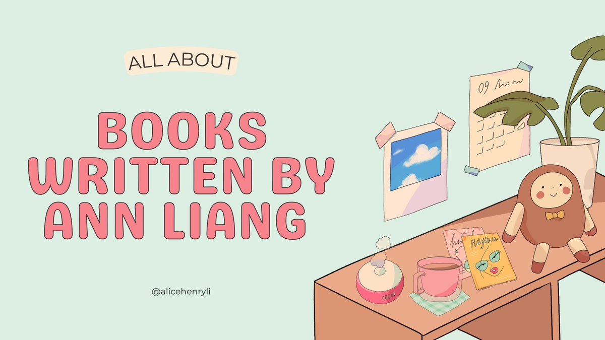 readbyuna's tweet photo. my silly little presentation about books written by ann liang https://t.co/mNfE90YUq4
