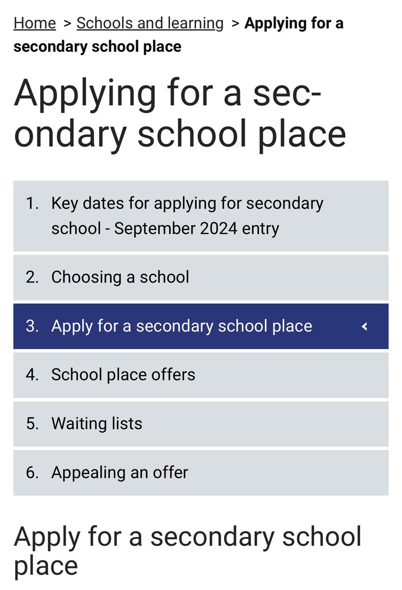 RainhamGirls's tweet image. It’s never too early to start preparing your application.

Click the below link to the Medway Council website for all the need-to-know information about how to apply for a Secondary school place.

medway.gov.uk/info/200137/sc…

#medway #secondaryschool #howtoapply