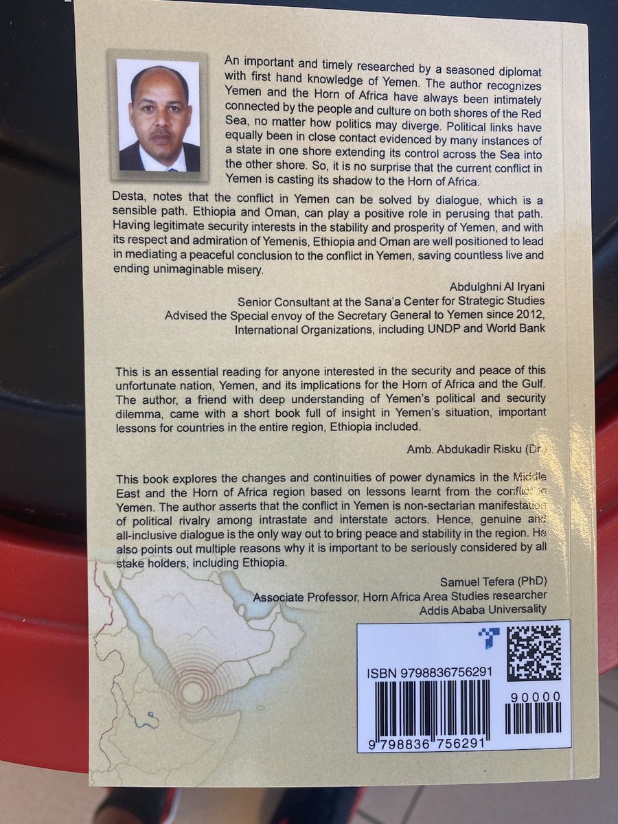 #DestaKahsay, the son of Tigray and the author of «The Conflict in Yemen and its shadow on the Horn of Africa” has been a Panelist at this international conference. Kudos to #Desta I recommend his book to all who wants to understand what is happening in Yemen and probably…