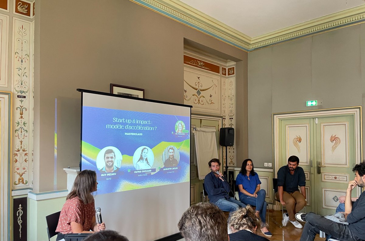 Lemon Tri (@lemontri) on Twitter photo 📸Lemon Tri était présent à cette très belle édition des Universités d’Été de l’Économie de Demain 2023 organisée par le <a href="/Mouv_ImpactFr/">Mouvement Impact France</a>.
De riches échanges devant une salle comble au sujet des start-up à #impact pour Augustin Jaclin, co-fondateur Lemon Tri.
#économiecirculaire 📸Lemon Tri était présent à cette très belle édition des Universités d’Été de l’Économie de Demain 2023 organisée par le <a href="/Mouv_ImpactFr/">Mouvement Impact France</a>.
De riches échanges devant une salle comble au sujet des start-up à #impact pour Augustin Jaclin, co-fondateur Lemon Tri.
#économiecirculaire