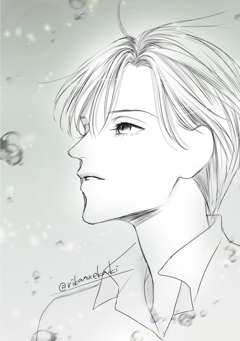 久々薪さんを描きました✨清水先生の原画展、西日本にも来てくれ…🙏😭😭😭 