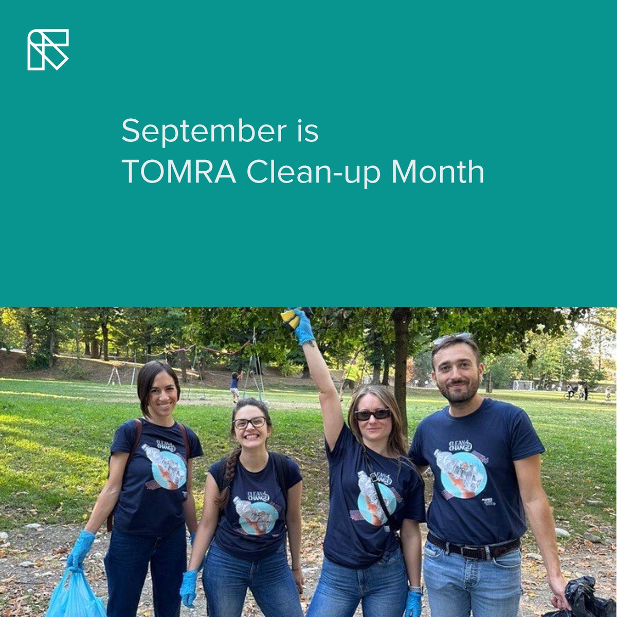 TOMRARecycling's tweet photo. TOMRA employees #MakeEveryReourceCount this September by cleaning up their local communities all around the world. 🌎We will collect litter and ensure its proper disposal, as part of our mission to create a #WorldWithoutWaste. ♻
Get inspired: https://t.co/9d43kucrHb @TOMRAGroup https://t.co/M0HgTnejMs