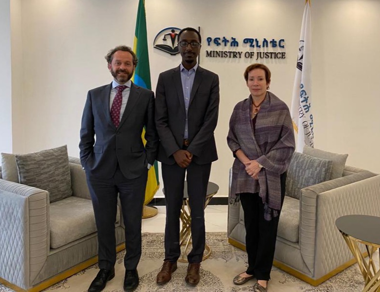 Ambassador Jacobson and Deputy to <a href="/StateDept_GCJ/">Ambassador-at-Large for Global Criminal Justice</a> were pleased to meet with Minister of Justice Gedion to discuss advancing victim-centered transitional justice and accountability in Ethiopia.