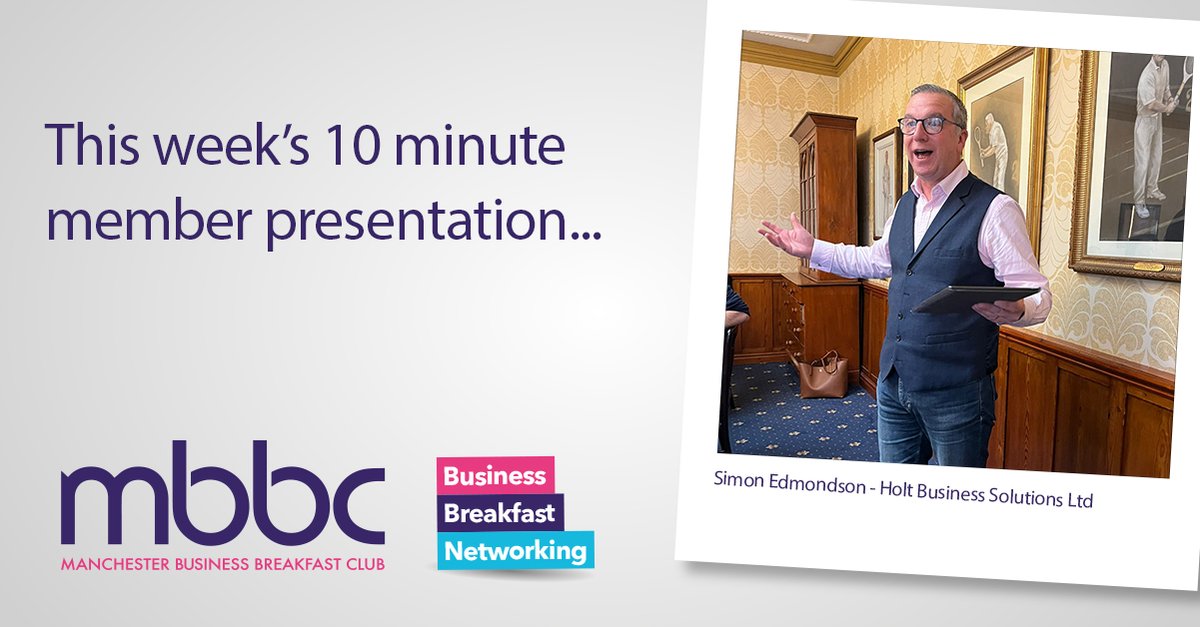 People not robots! We were treated to a great presentation about #businessnetworking and relationship building this morning by our member, Simon at Holt Business Solutions.  People buy from people!

We say hear, hear Simon 👏👏

<a href="/Trevor_Holt/">Trevor Holt</a>