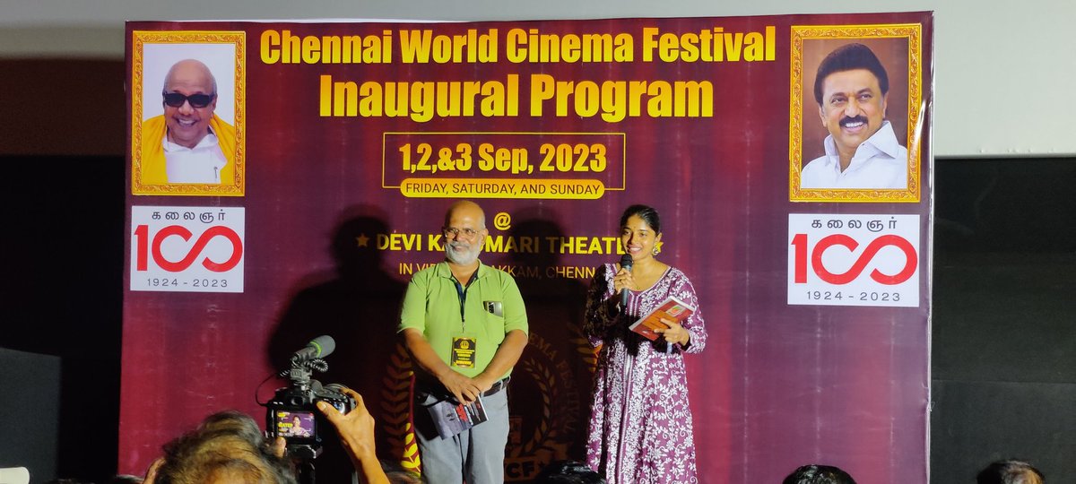 Chennai World Cinema Festival tweet media