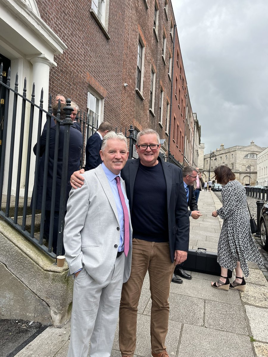 Historic day for <a href="/Napiobairi/">Na Píobairí Uilleann</a> Uilleann piping, traditional music, Ireland and north inner city Dublin with announcement of €13m for dev of Sharing Sound of Ireland Centre. Congratulations Gay McKeon &amp; team. Thanks to <a href="/cathmartingreen/">Catherine Martin</a> <a href="/noonan_malcolm/">Malcolm Noonan</a> <a href="/DarraghOBrienTD/">Darragh O'Brien</a> <a href="/Paschald/">Paschal Donohoe</a>