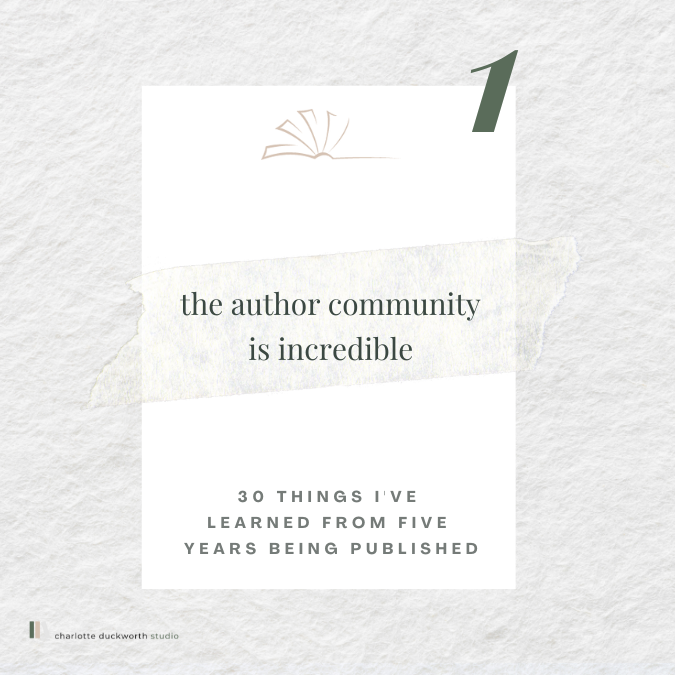 charduck's tweet photo. ✨ 30 things I’ve learnt from 5 years being published ✨

September 6 2023 marks 5 years since my first book was released 😲 To celebrate, I’m sharing a new post about what I’ve learnt from being published EVERY DAY throughout the month. 
Here's day 1! 
https://t.co/hn18EYa9IM https://t.co/13UB4wTjfl