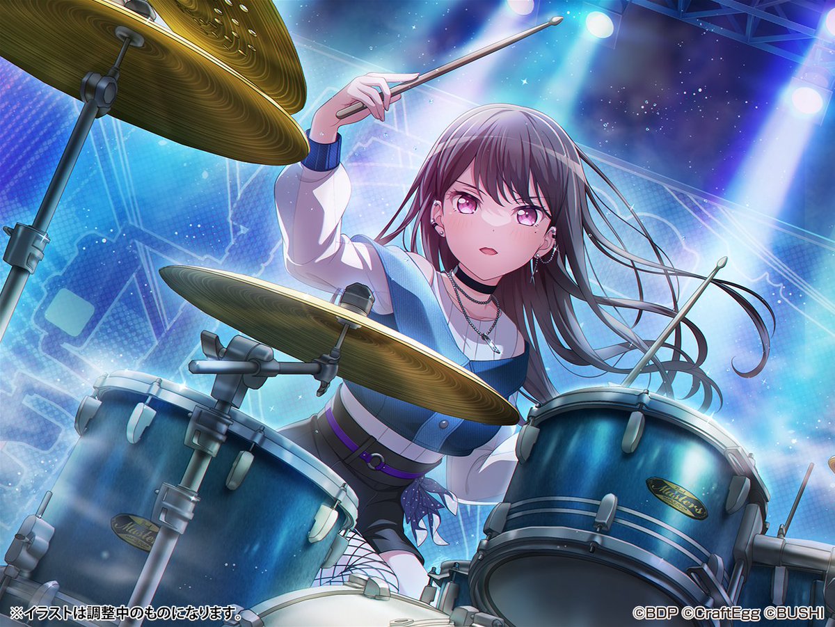 ガルパ新情報🎸】 ☆3 #椎名立希 のイラストを先行公開🎊 9月16日(土