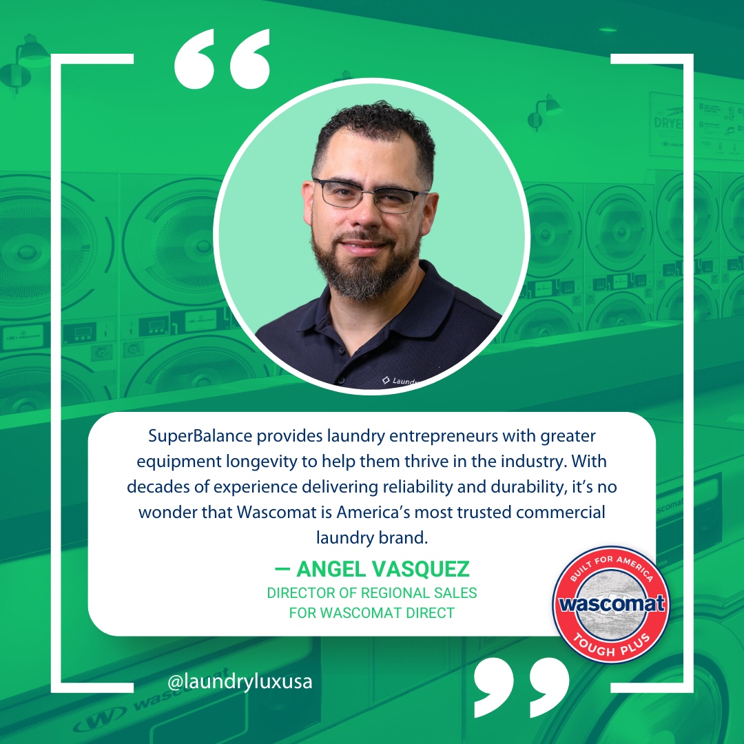 👉 Wondering how to achieve a longer equipment lifespan and reduce operating costs? Wascomat's SuperBalance holds the key. Uncover how this #ToughPlus feature helps you achieve the lowest cost of ownership: laundrylux.com/blog/wascomat-…

#Wascomat #BuiltToLast