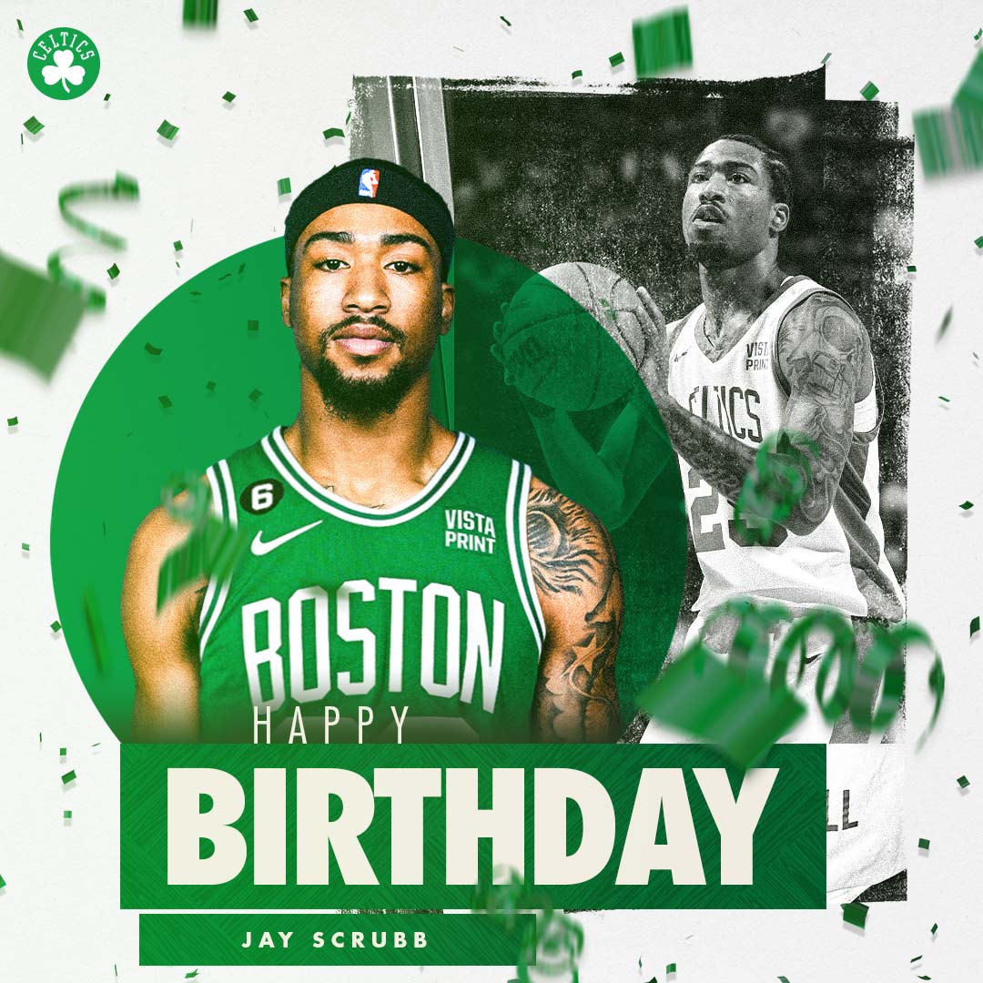 Happy birthday @jayscrubb ☘️🎂🎉