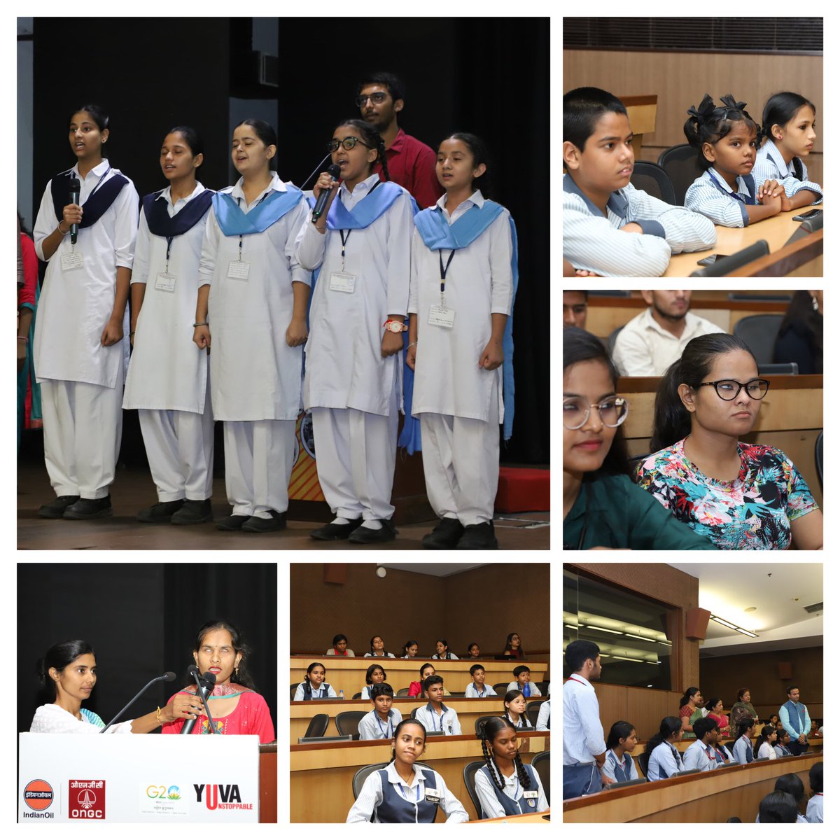 HardeepSPuri's tweet photo. Had a delightful &amp; invigorating interaction with some brilliant young students who received tabs in recognition of their exemplary performance in school. The electrifying &amp; positive atmosphere at the event organised by @UnstoppableYUVA was a perfect way to start the day! https://t.co/4PmRlQydYw