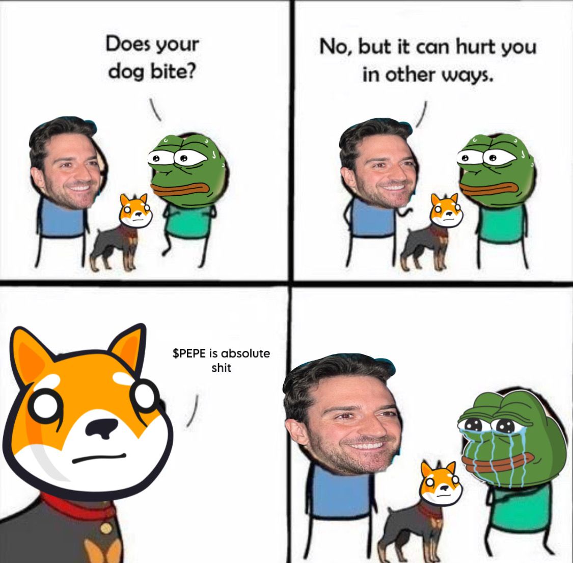 Shibasagaio's tweet photo. Dogs over Frogs Every Fucking Day!

I will not stop until #SHIA takes the market!

@CarlosR
https://t.co/nzcomX2qJw
https://t.co/adMUA2X9hd https://t.co/Ok6p9eo2CK