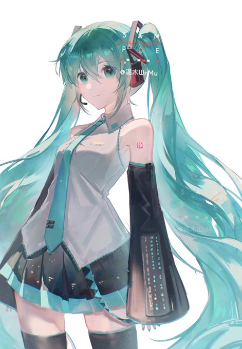 16  #初音ミク #HatsuneMiku #Miku #創作 #描いてみた #illustration #procreate #插画 #初音ミク16th #初音ミク生誕祭2023