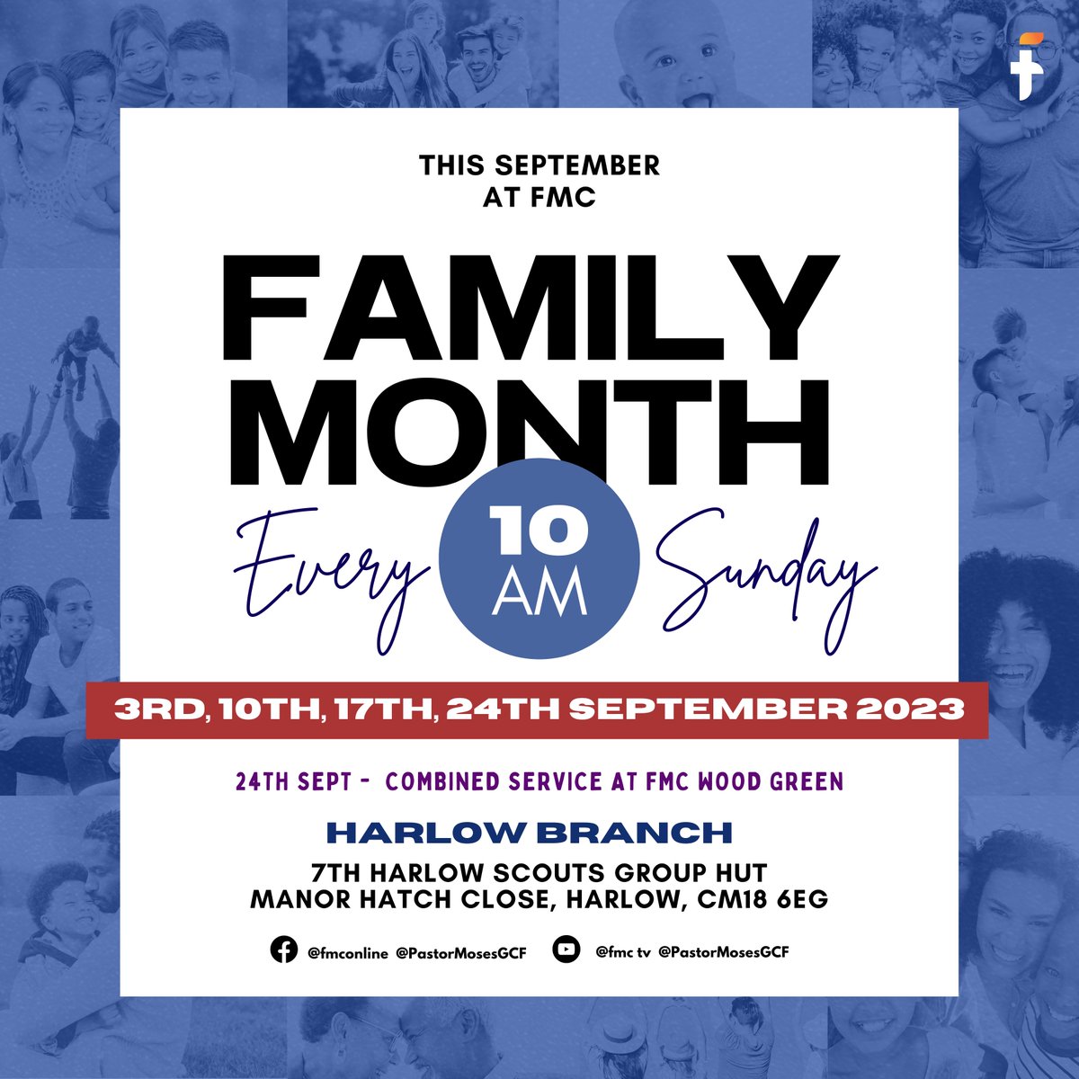Family month 2023 begins this Sunday and it is happening throughout the month of September. Get excited and be prepared for all the activities lined up as we build a stronger kingdom family together! #FamilyMonth #FMC